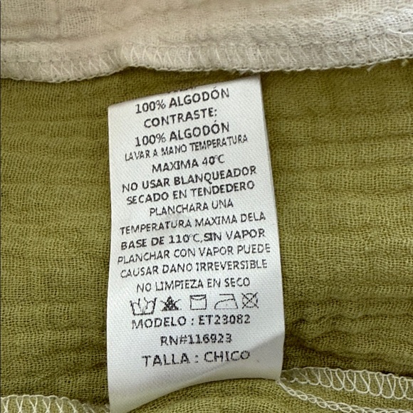 Easel Embroidered Blouse Top Womens Size S - Picture 11 of 12